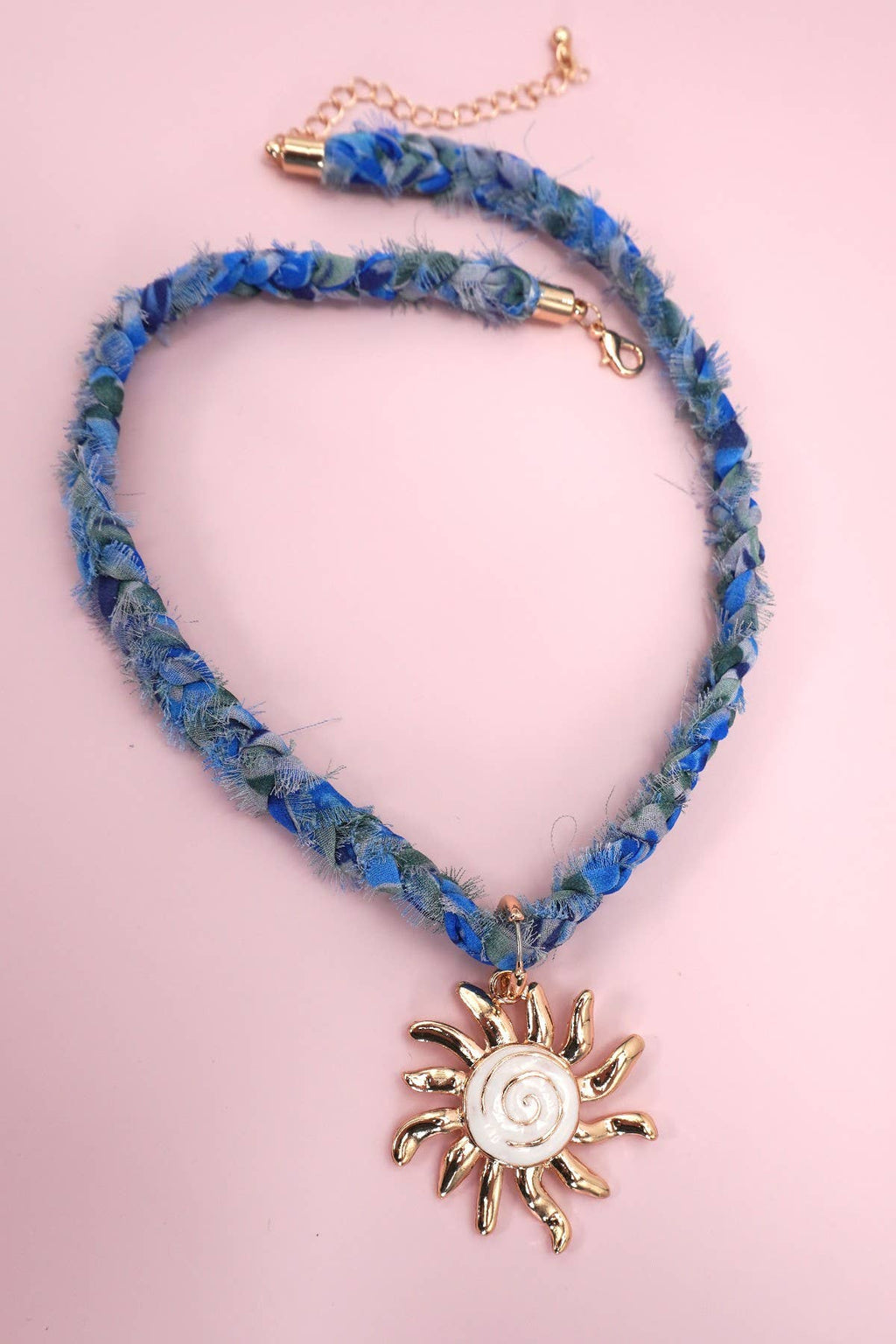 JOSSLYN by wall to wall - SCARF NECKLACE-INTERCHANGEABLE STARFISH SUN CHARM | 80N92337