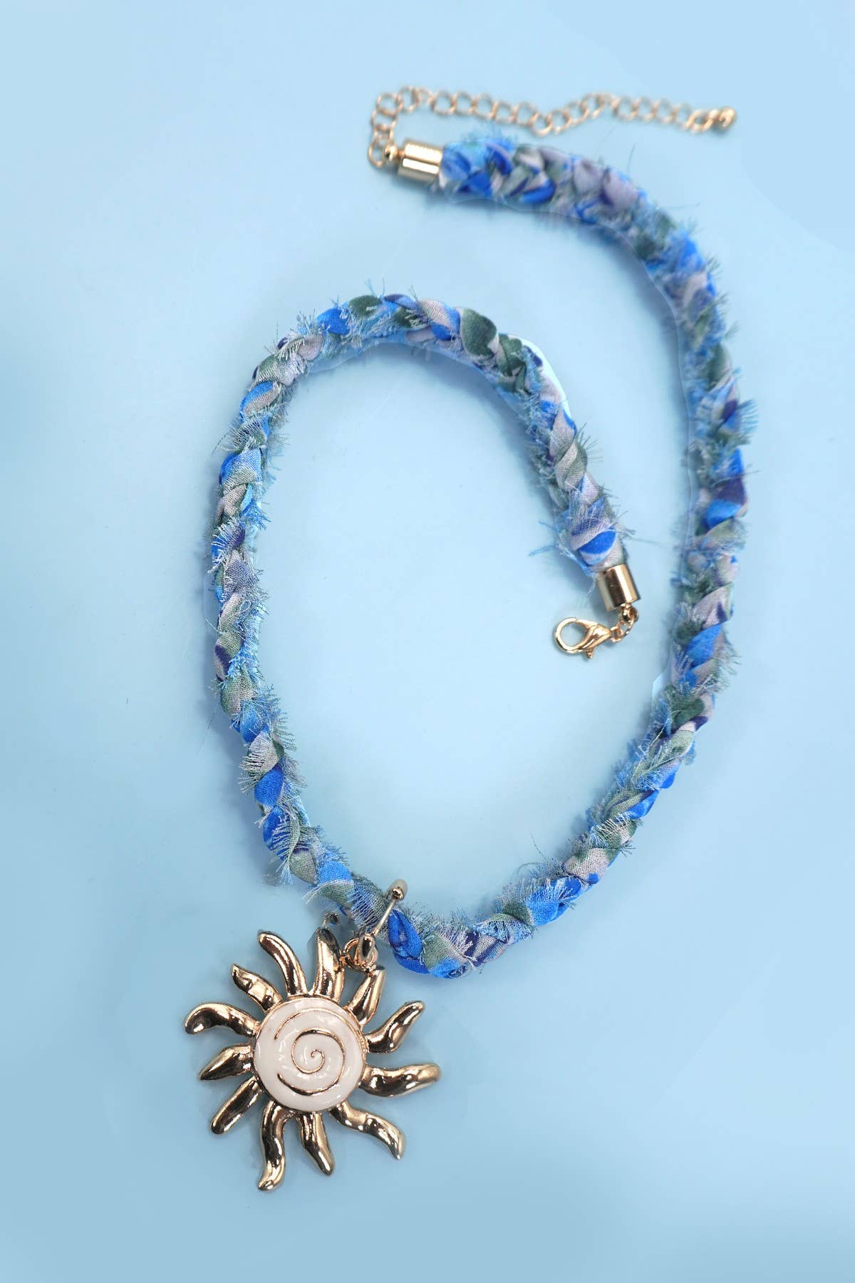 JOSSLYN by wall to wall - SCARF NECKLACE-INTERCHANGEABLE STARFISH SUN CHARM | 80N92337