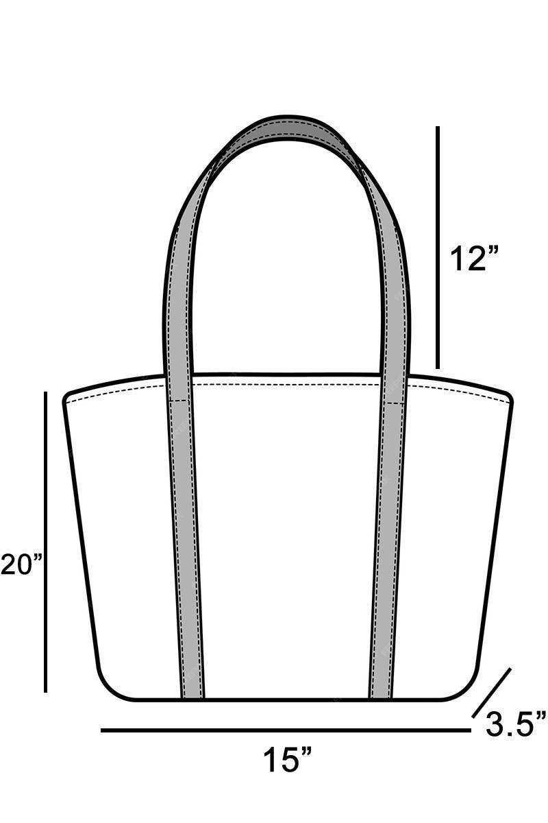 Anarchy Street - Long Braided Tote Bag