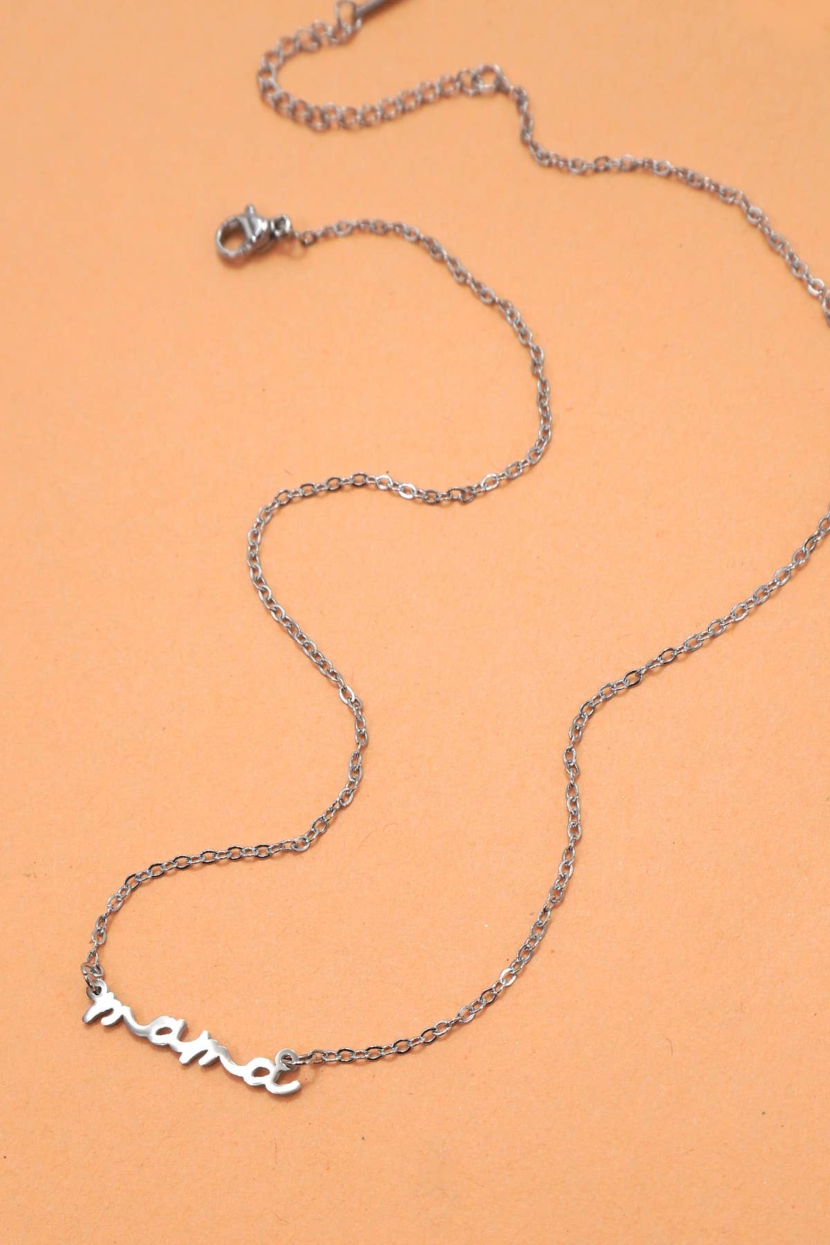 JOSSLYN by wall to wall - 18K STAINLESS STEEL TARNISH FREE MAMA NECKLACE | 40NK9479