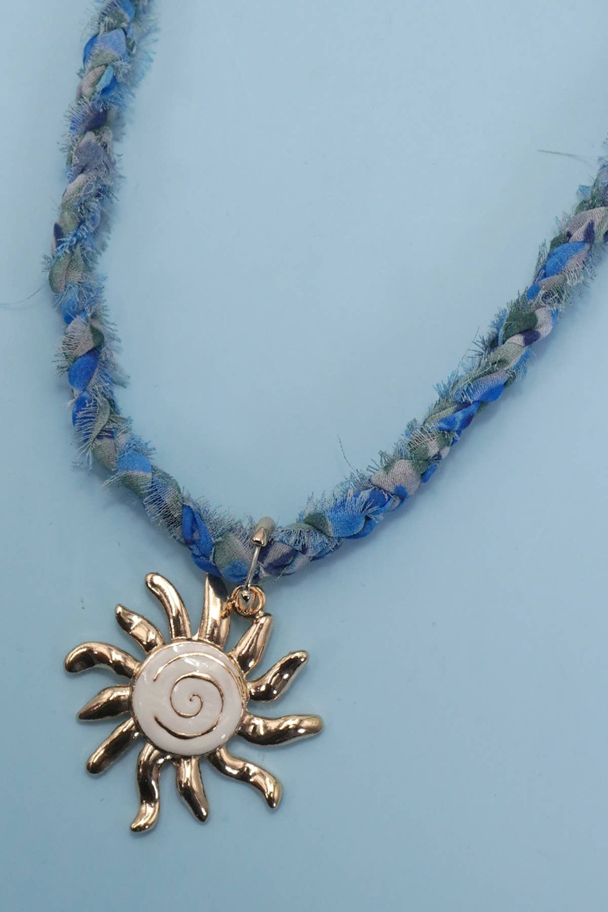 JOSSLYN by wall to wall - SCARF NECKLACE-INTERCHANGEABLE STARFISH SUN CHARM | 80N92337