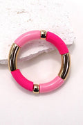JOSSLYN by wall to wall - WOOD ACRYLIC MIX BRACELET 10B3011709