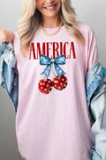 COLORBEAR - America Cherries Graphic Heavy Cotton Tee